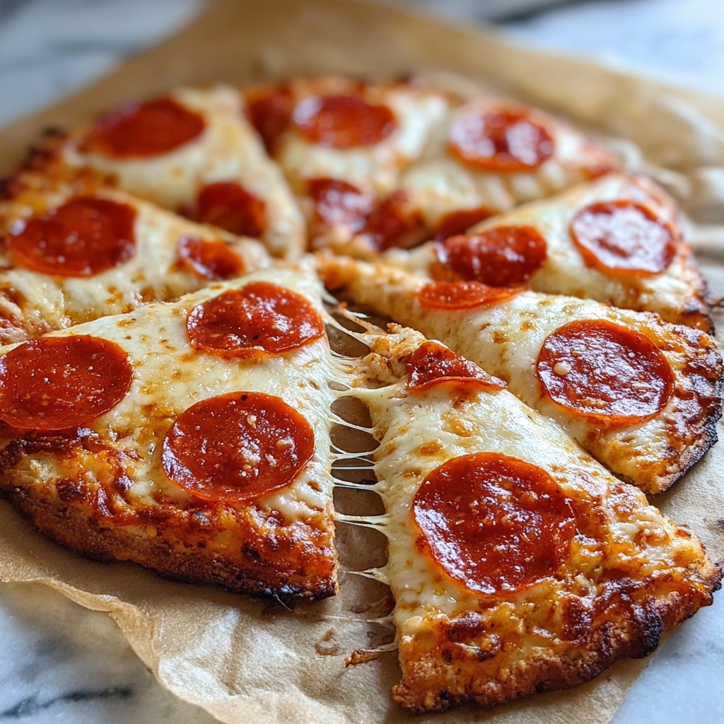 Delicious Viral Cottage Cheese Flatbread Pizza You’ll Crave Recipe - Recipe Image