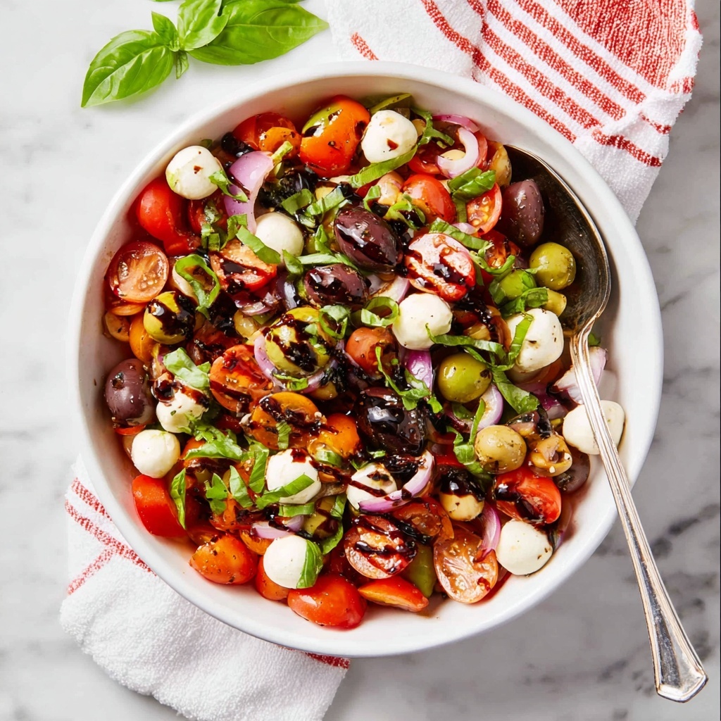 Caprese Cherry Tomato Salad Recipe - Recipe Image