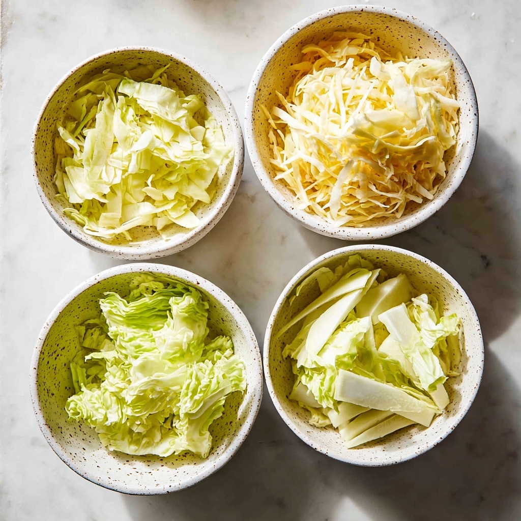 How to Cut Cabbage Recipe - Recipe Image