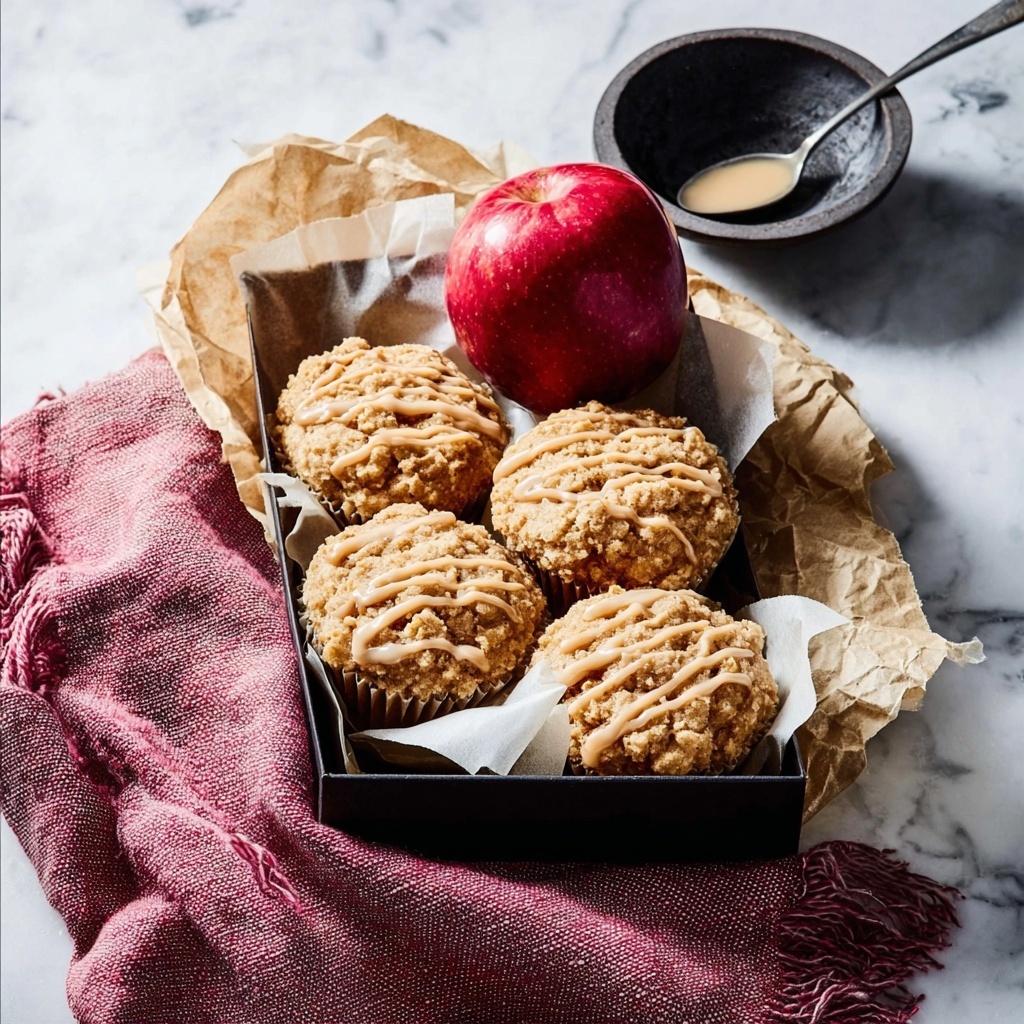 Greek Yogurt Apple Cinnamon Muffins Recipe - Recipe Image
