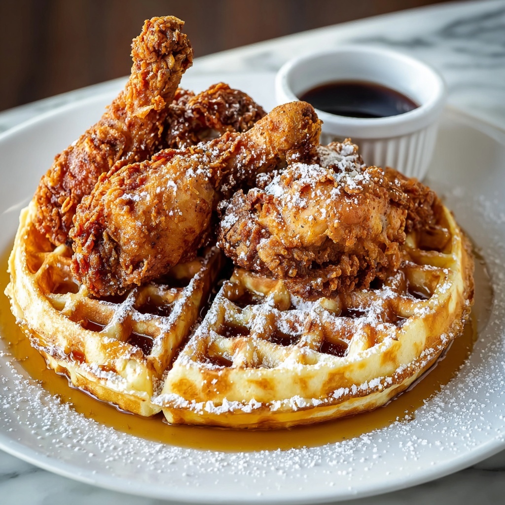 Southern Fried Chicken and Waffles Recipe - Recipe Image