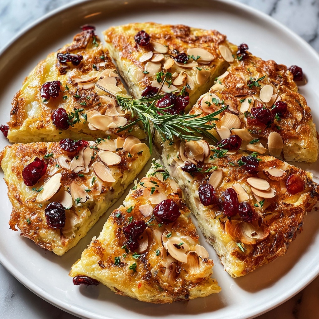 Crispy Flatbread with Brie, Cranberries & Toasted Almonds Recipe - Recipe Image