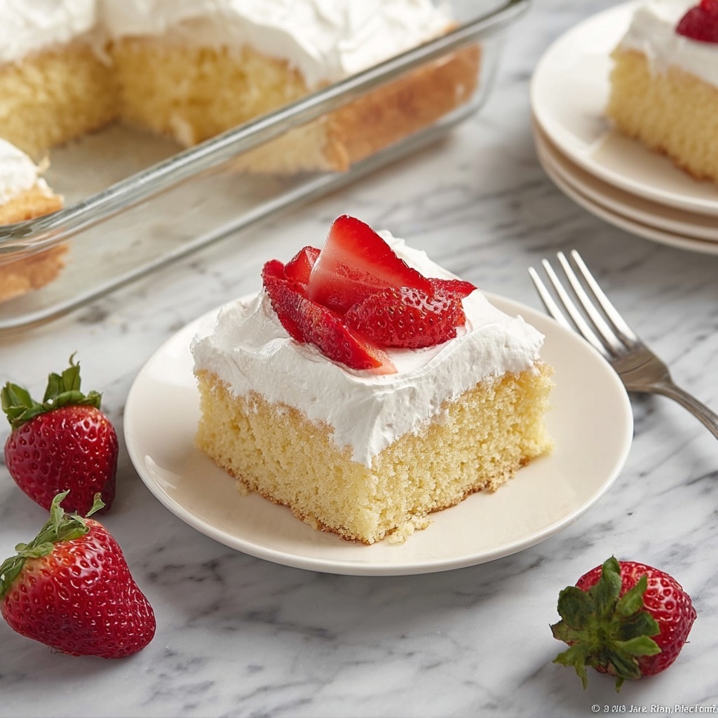Tres Leches Cake Recipe - Recipe Image