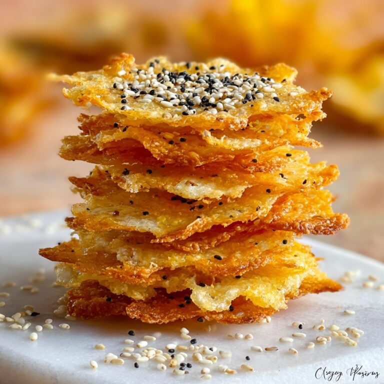 Everything Bagel Keto Cheese Chips Recipe