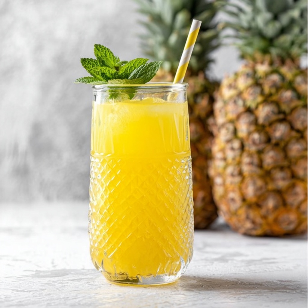 Pineapple Rum Punch Recipe - Recipe Image