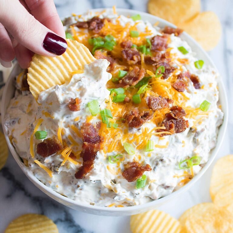 Loaded Baked Potato Dip Recipe