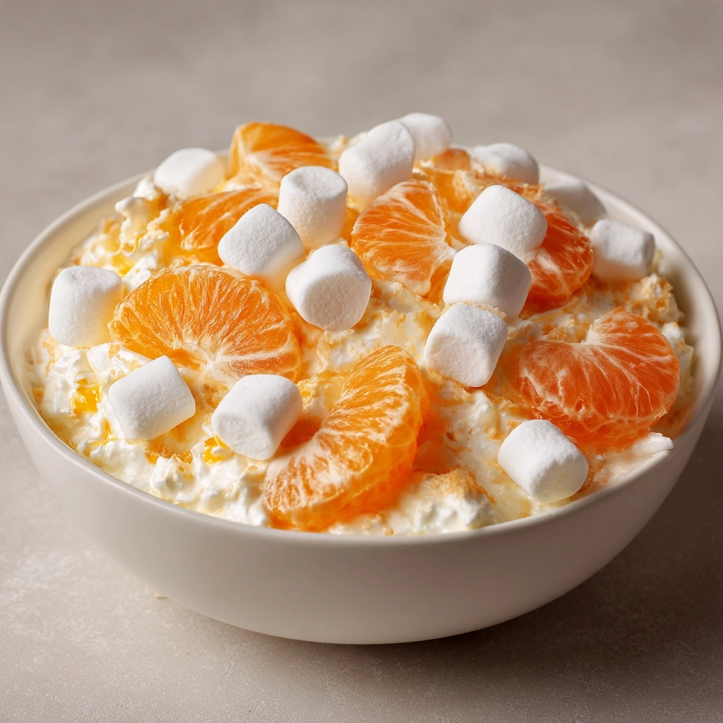 Orange Fluff Salad Recipe - Recipe Image