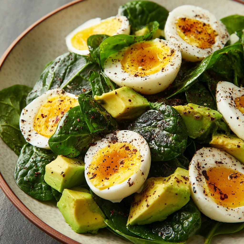 Avocado and Spinach Egg Salad Recipe - Recipe Image