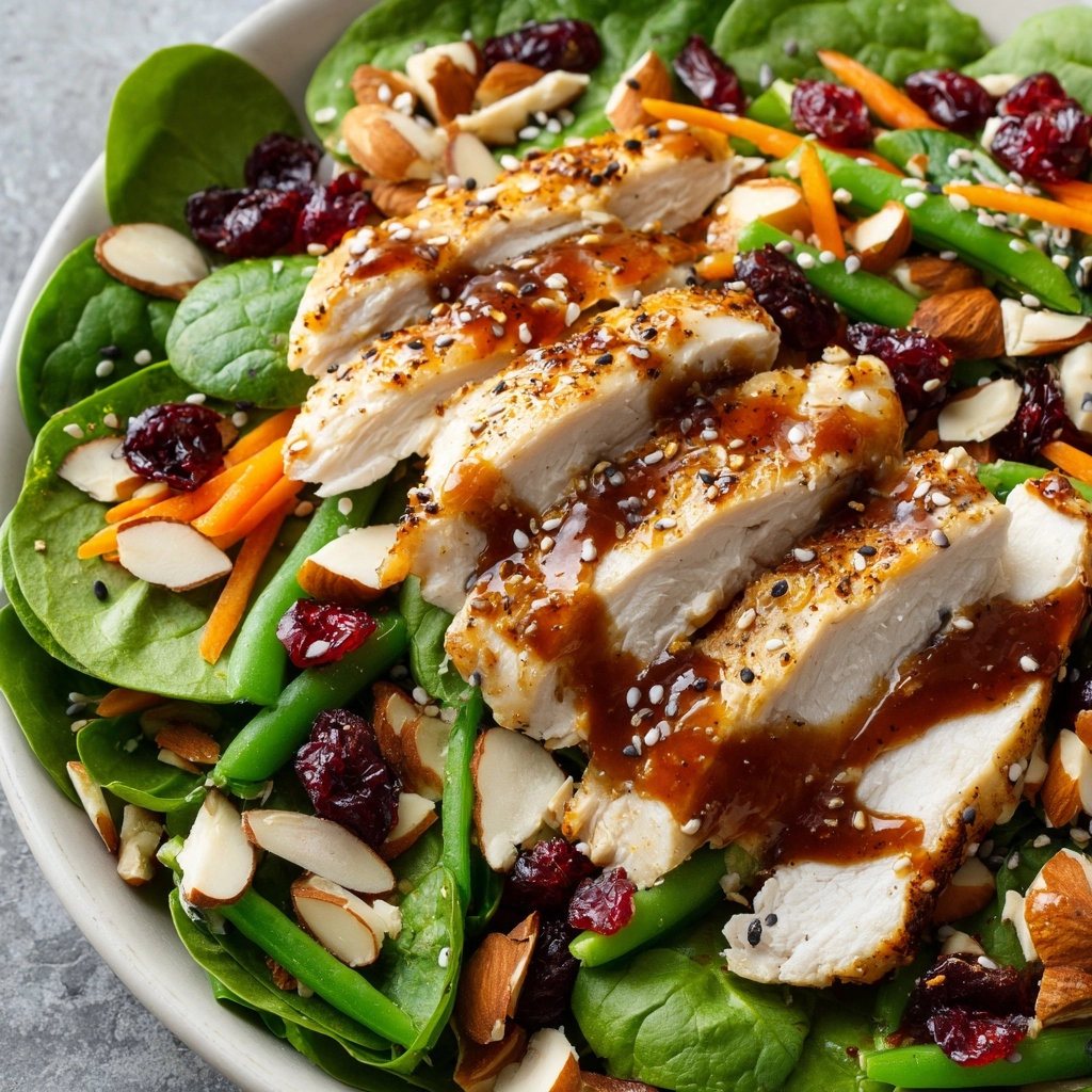 Asian Chicken Cranberry Salad Recipe - Recipe Image