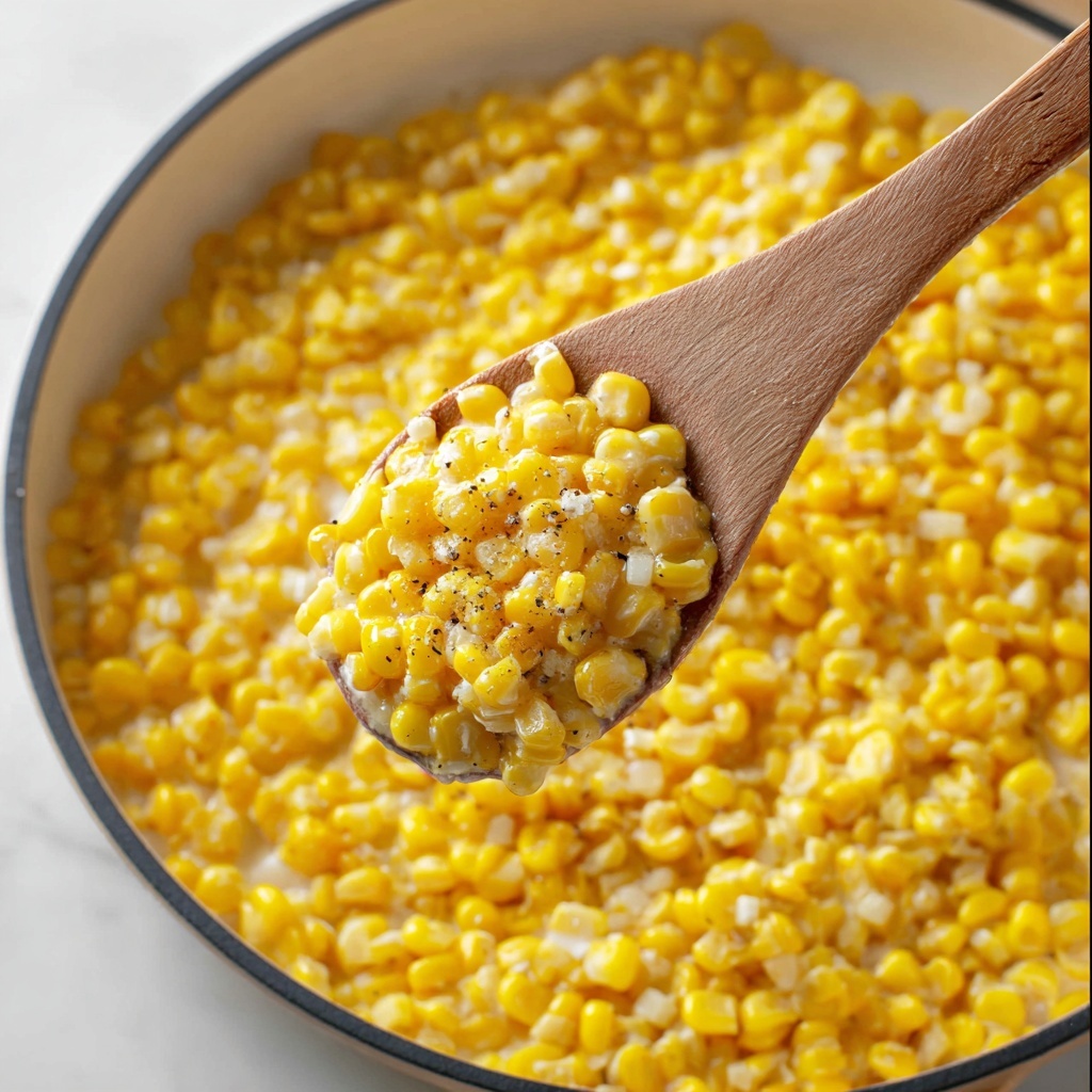 Sweet and Savory Skillet Corn with Honey and Cream Cheese Recipe - Recipe Image