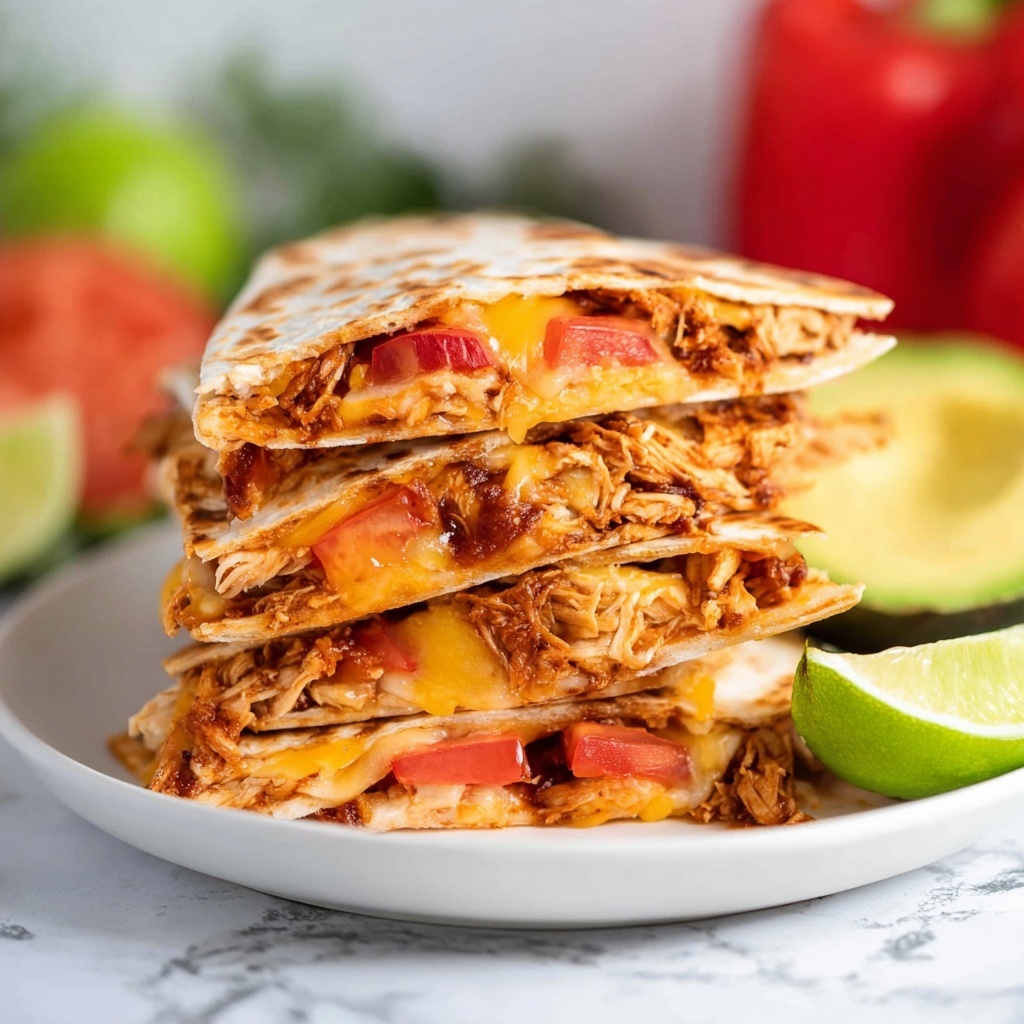 BBQ Chicken Quesadilla Recipe - Recipe Image