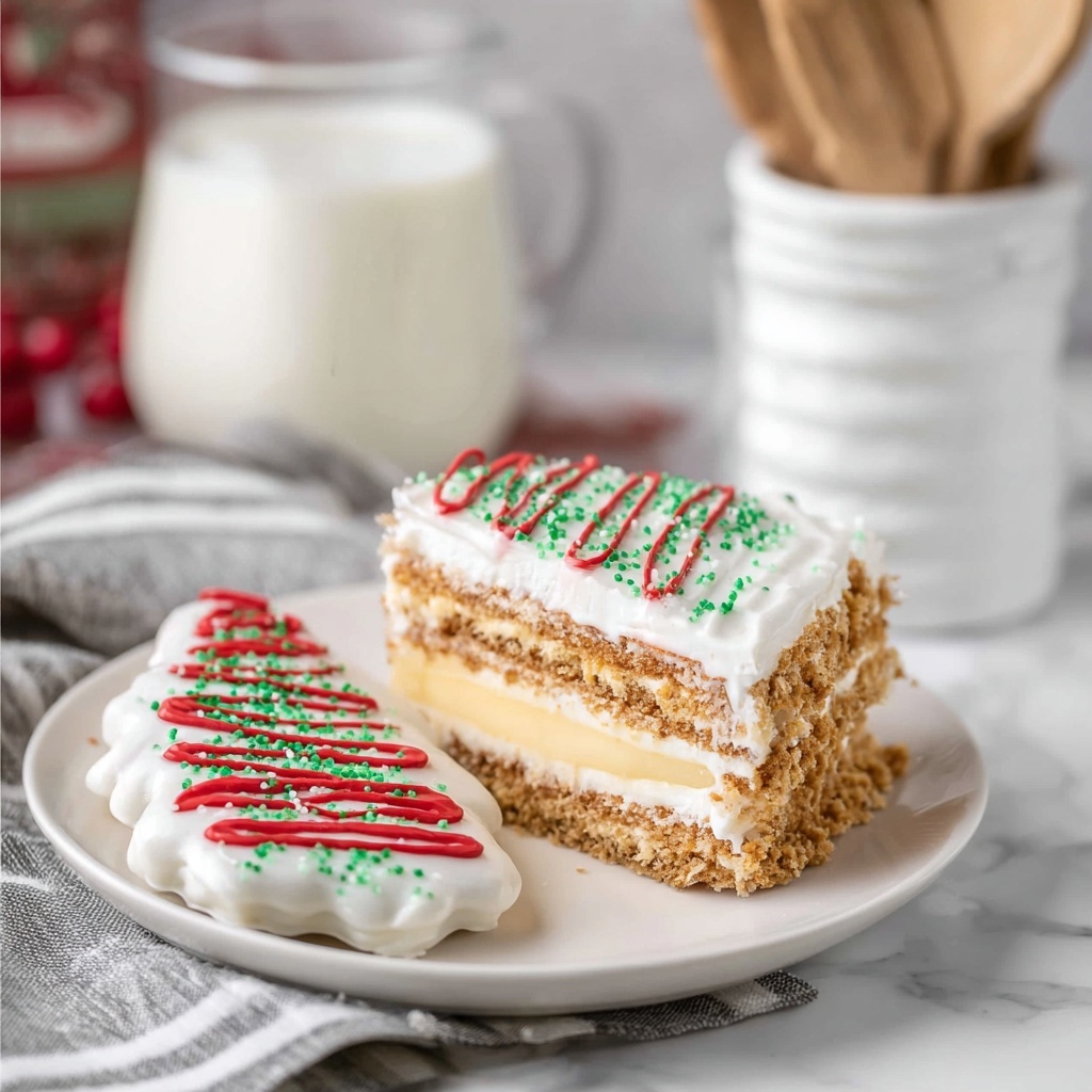Little Debbie Christmas Tree Cheesecake Recipe - Recipe Image