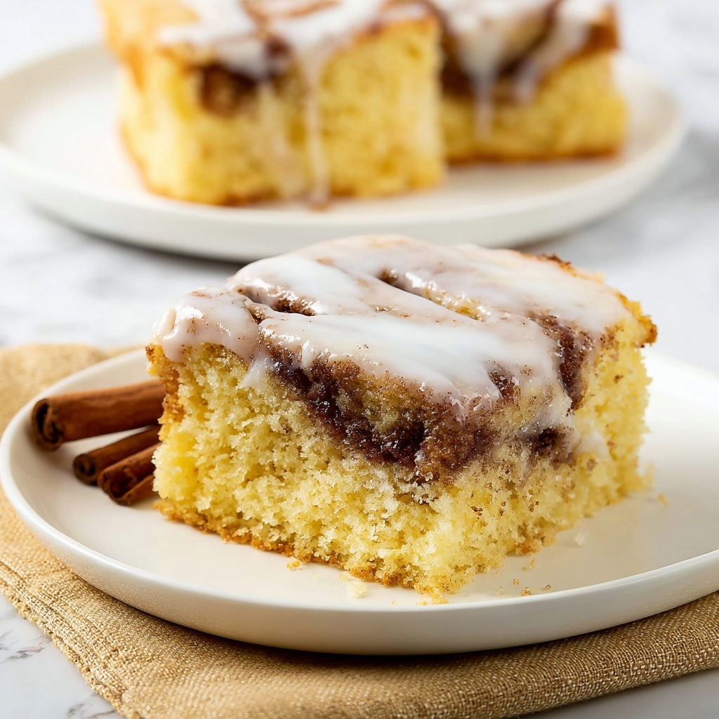 Cinnamon Roll Cake Recipe - Recipe Image