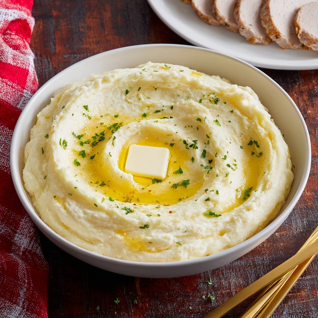 Creamy Rosemary Mashed Potatoes Recipe - Recipe Image