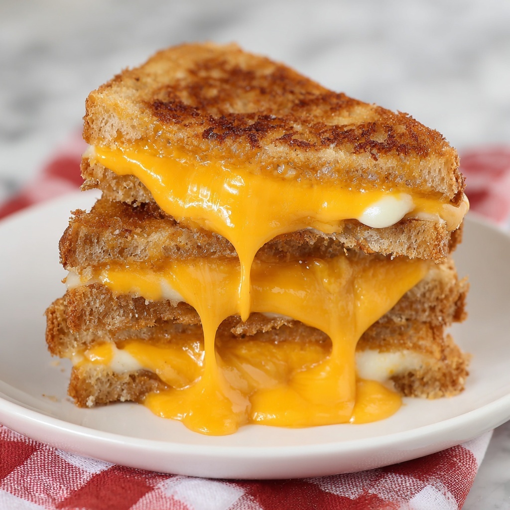 Air Fryer Grilled Cheese Sandwiches Recipe - Recipe Image