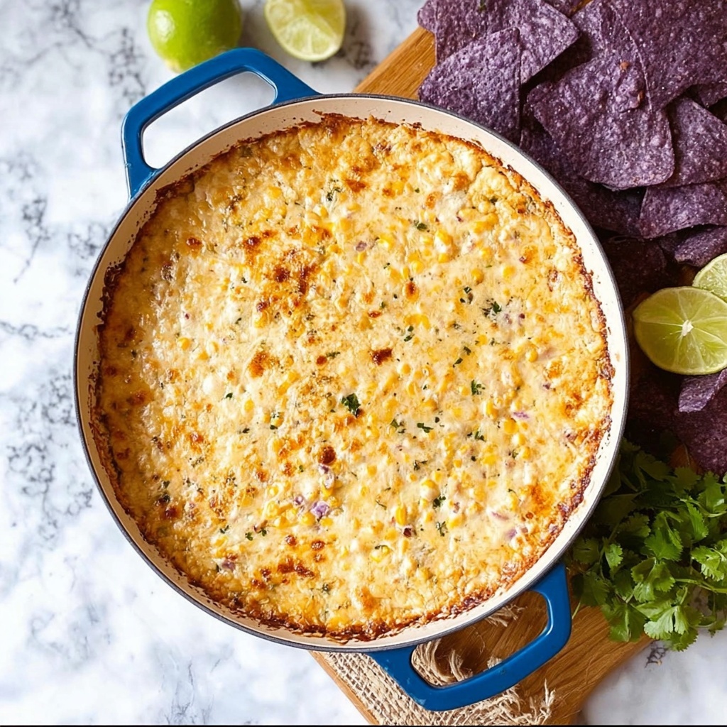 Skillet Mexican Corn Dip Recipe - Recipe Image