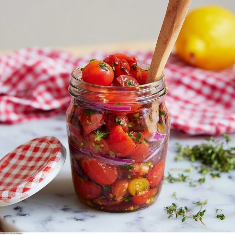 Easy Marinated Tomatoes Recipe