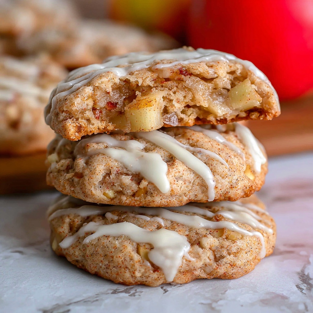 Apple Oatmeal Cookies Recipe - Recipe Image