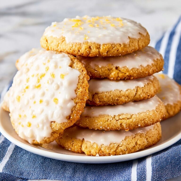 Iced Oatmeal Cookies Recipe