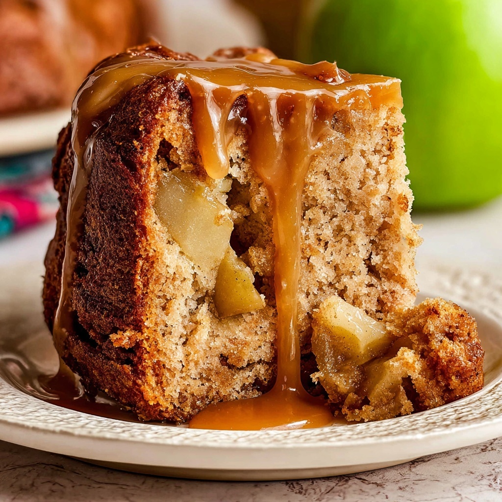 Apple Bundt Cake with Caramel Glaze Recipe - Recipe Image