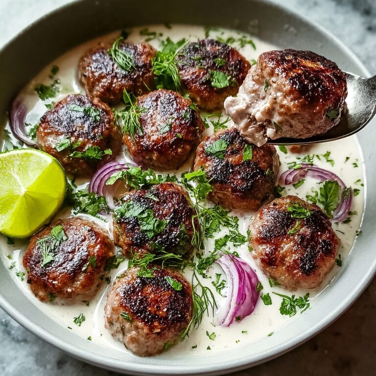 Juicy Beef Kofta with Garlic Yogurt Sauce: Easy Middle Eastern Bliss Recipe