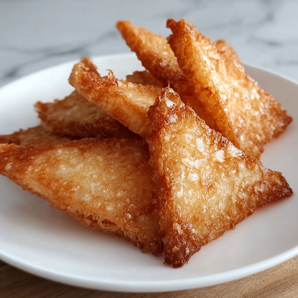 Irresistibly Easy Fried Shrimp Toast: A Crunchy Delight Recipe - Recipe Image