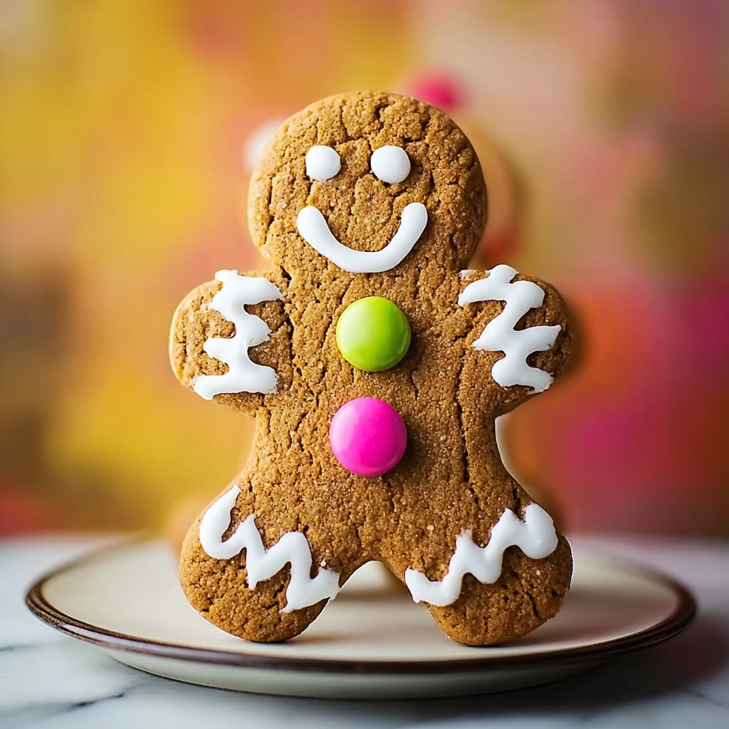Irresistibly Chewy Gingerbread Man Cookies Recipe - Recipe Image