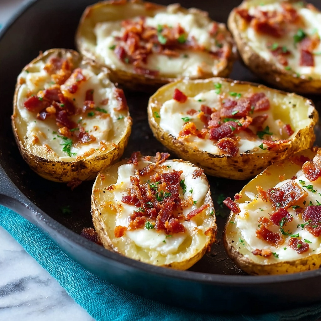 Crispy Air Fryer Potato Skins for Perfect Game Night Bites Recipe - Recipe Image