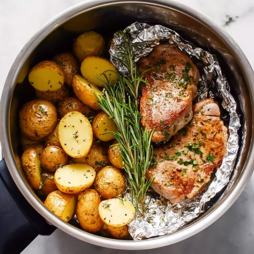 Instant Pot Pork Chops and Potatoes Recipe - Recipe Image