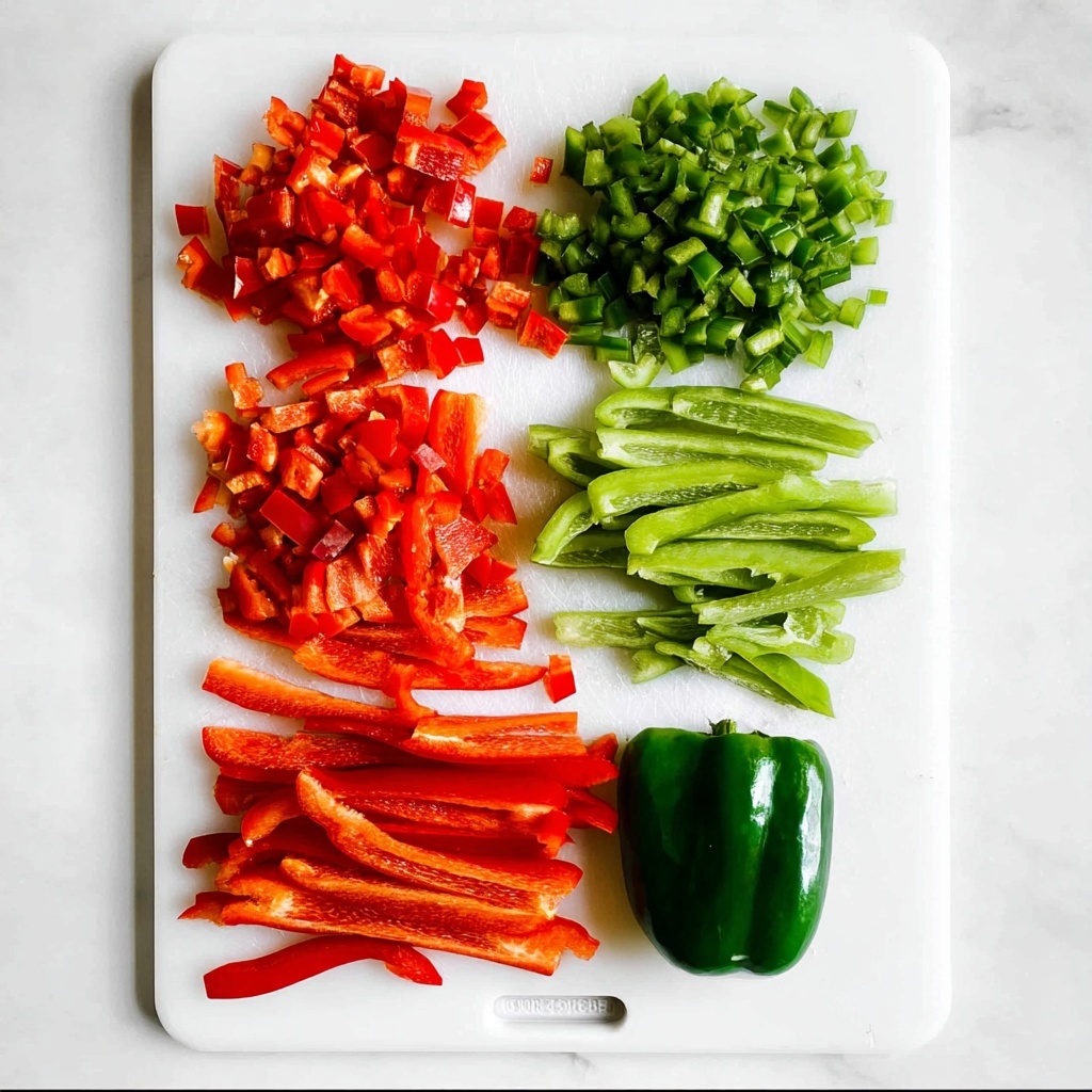 How to Cut a Bell Pepper Recipe - Recipe Image
