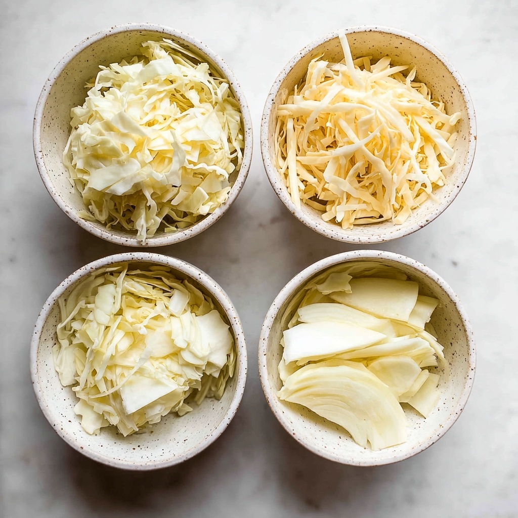 How to Cut Cabbage Recipe - Recipe Image