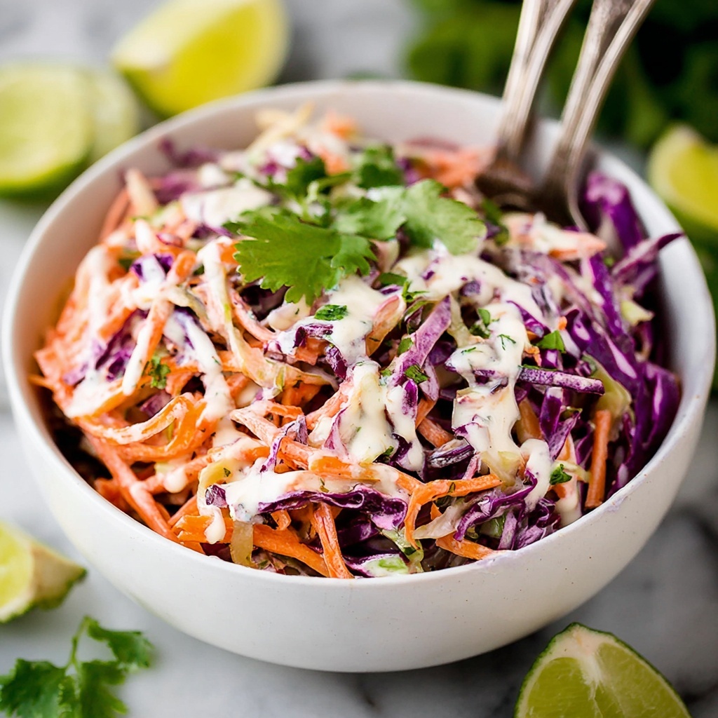 Cilantro Lime Slaw Recipe - Recipe Image