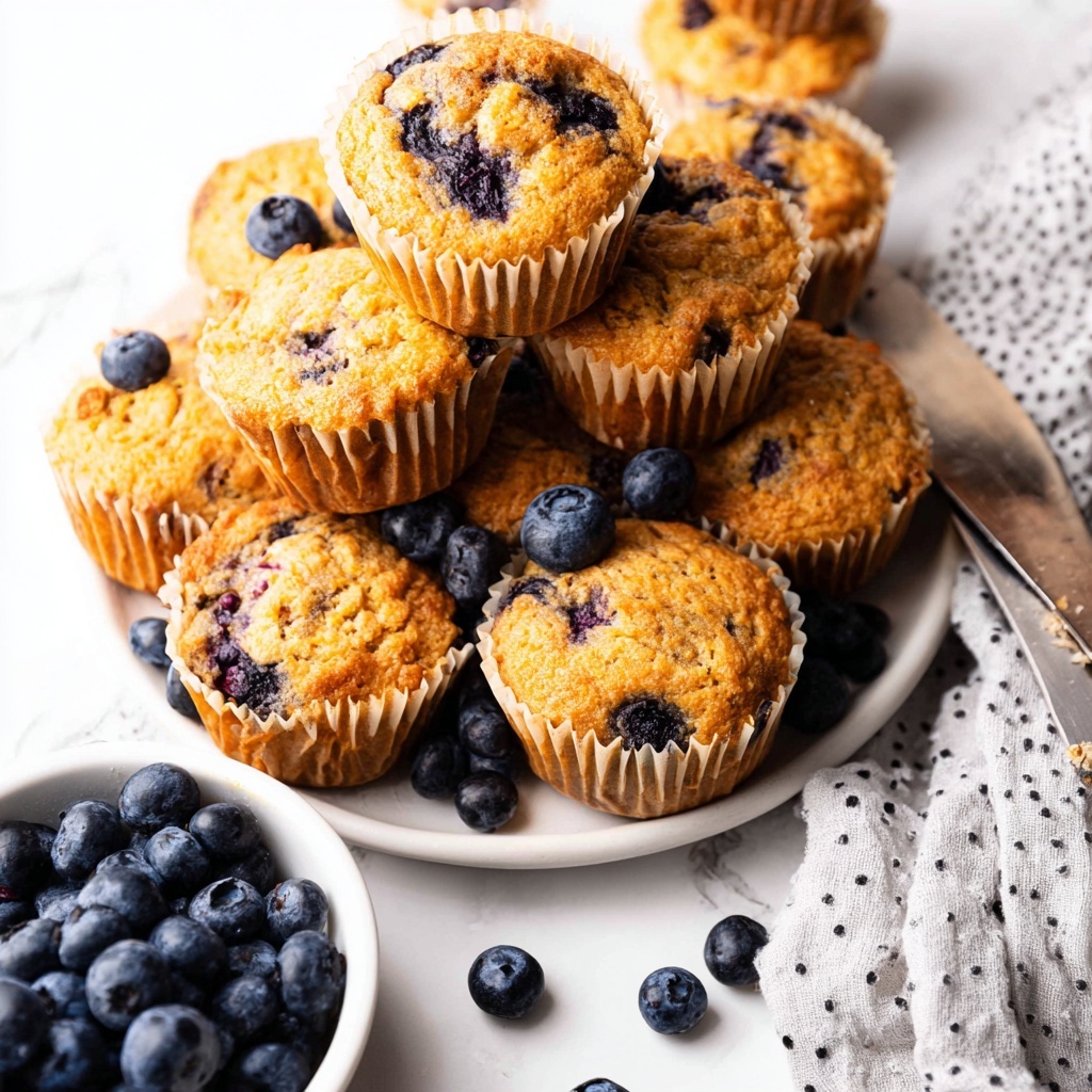 Blueberry Oatmeal Muffins Recipe - Recipe Image