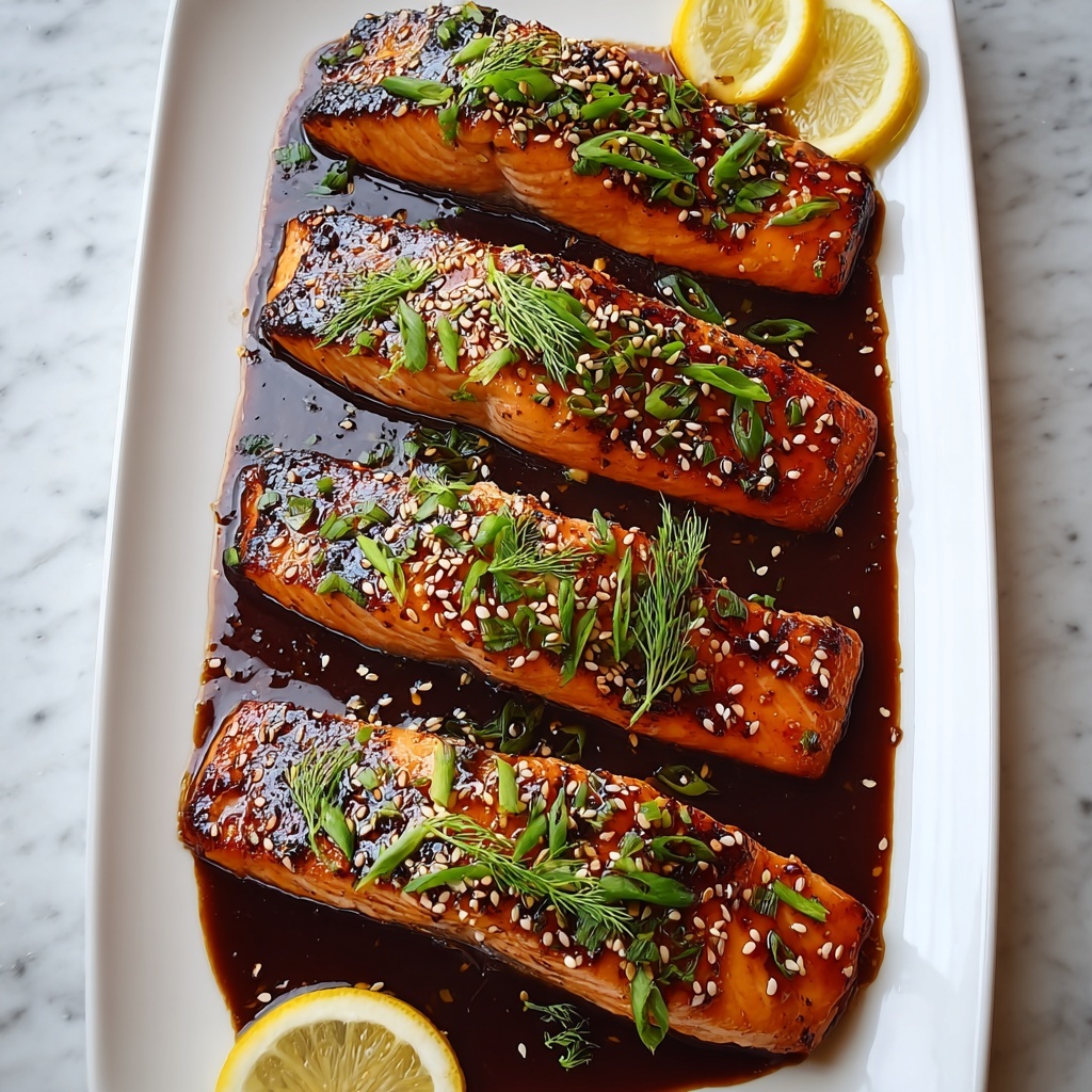 Honey Glazed Salmon Recipe - Recipe Image