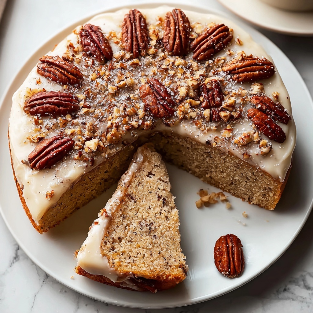 Butter Pecan Cake Recipe - Recipe Image
