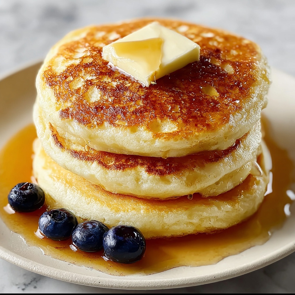 Fluffy Buttermilk Old-Fashioned Pancakes Recipe - Recipe Image