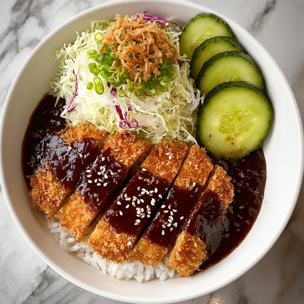 Japanese Katsu Bowls with Tonkatsu Sauce Recipe - Recipe Image