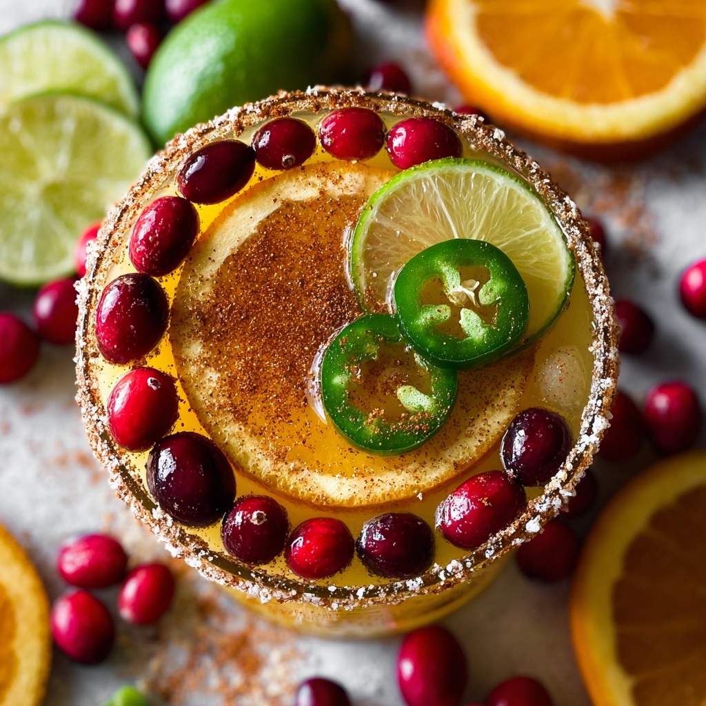 Festive Spiced Thanksgiving Margarita with Citrus Infusion Recipe - Recipe Image