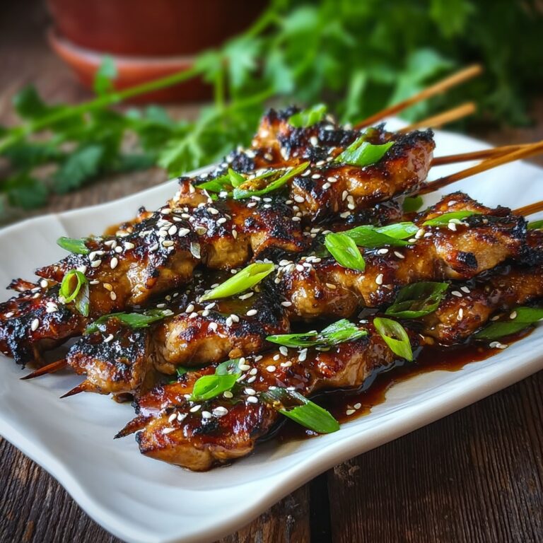 Japanese Chicken Yakitori Skewers Recipe