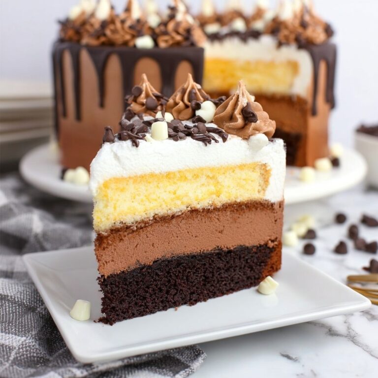 Triple Chocolate Cake Recipe