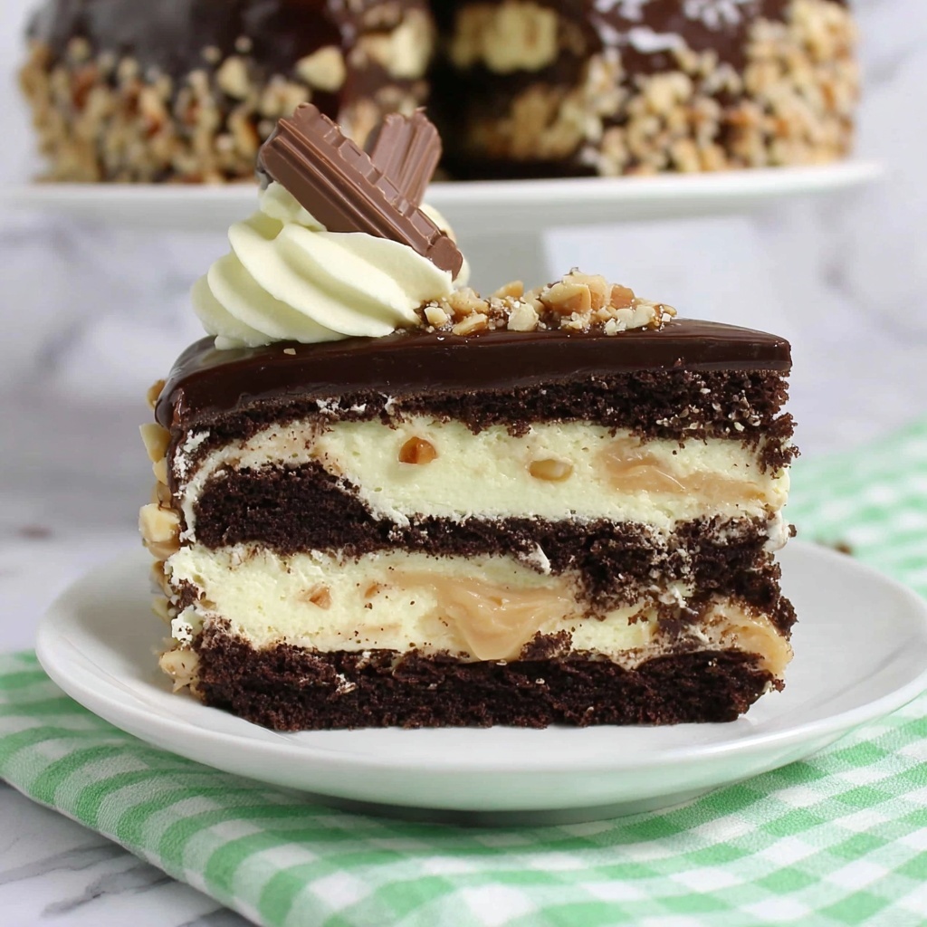 Snickers Cake Recipe - Recipe Image