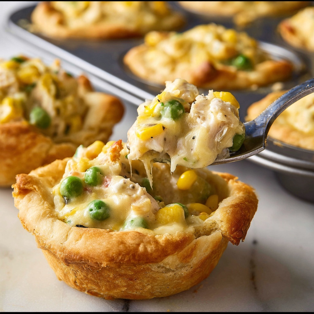 Mini Chicken Pot Pie Recipe - Recipe Image