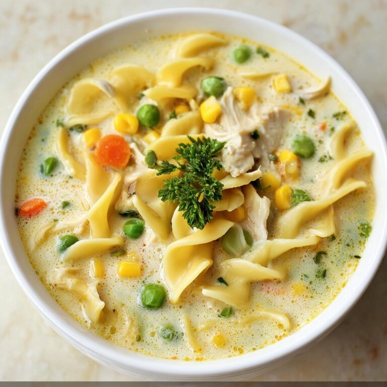 Creamy Chicken Pot Pie Soup Recipe