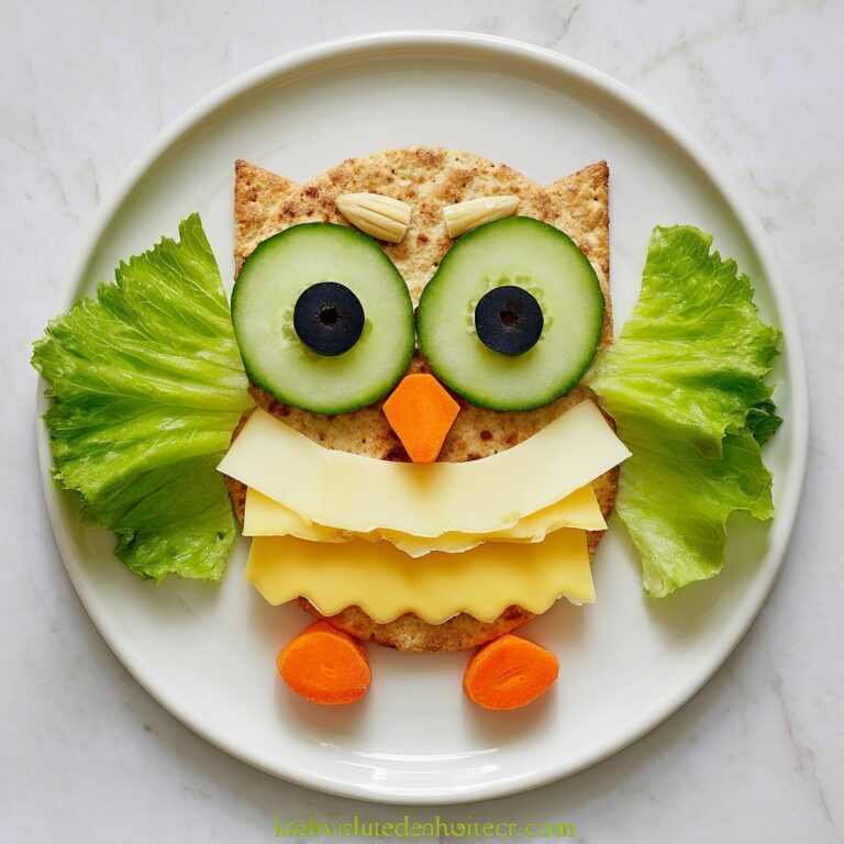Owl Lunch Sandwich Delight Recipe