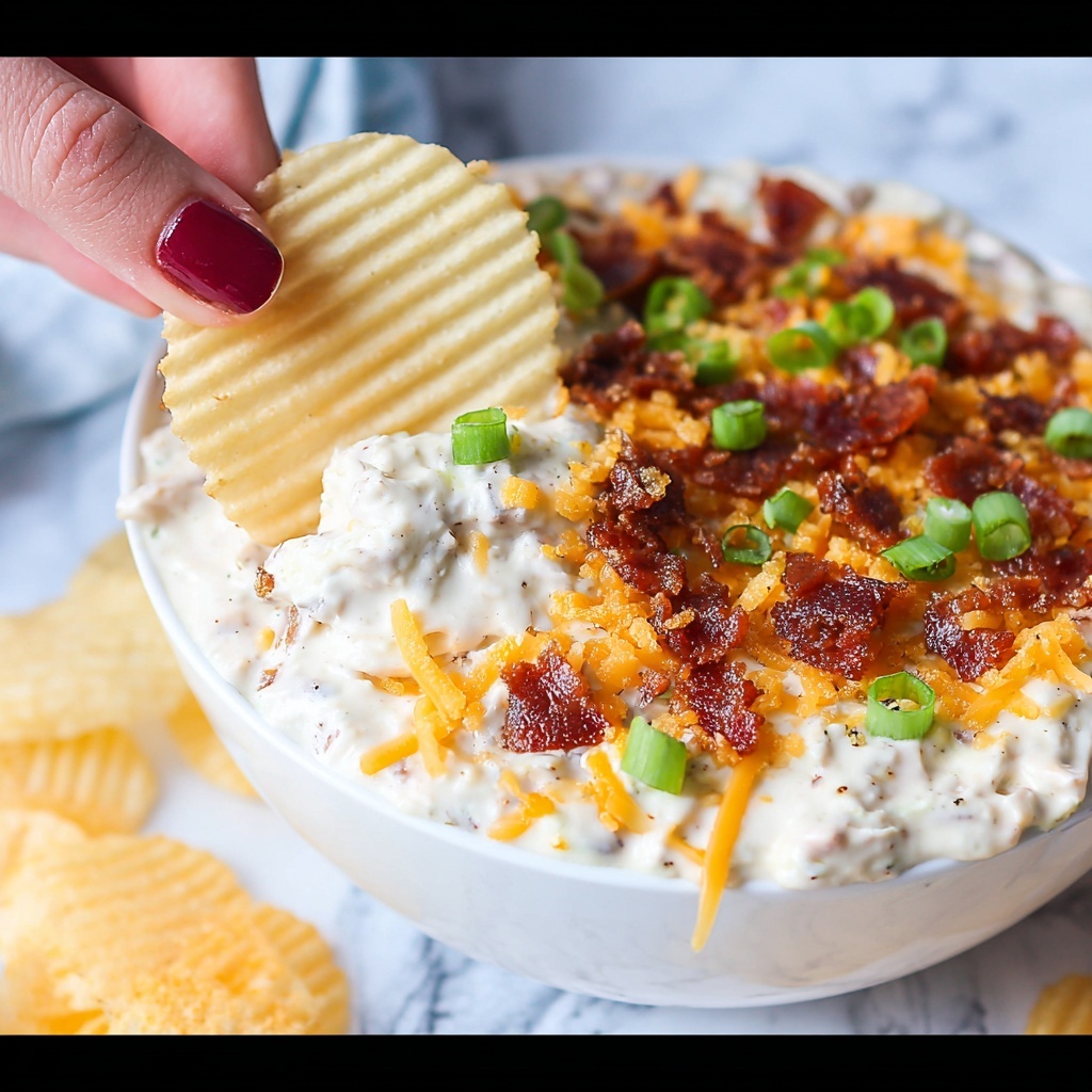 Loaded Baked Potato Dip Recipe - Recipe Image