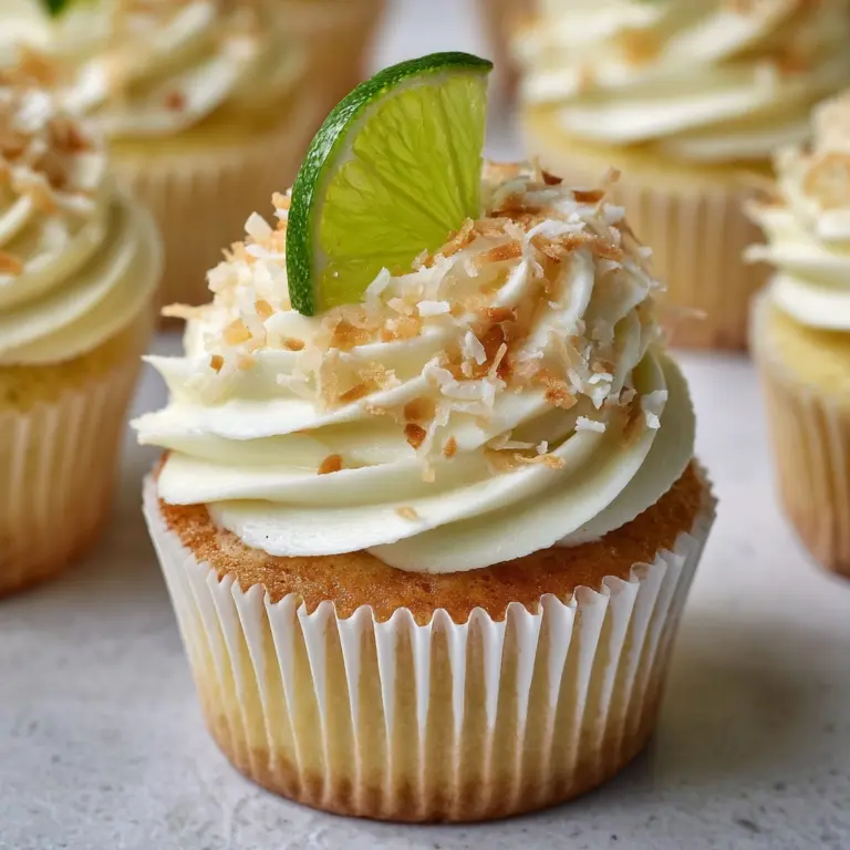 Coconut Lime Cupcakes Recipe