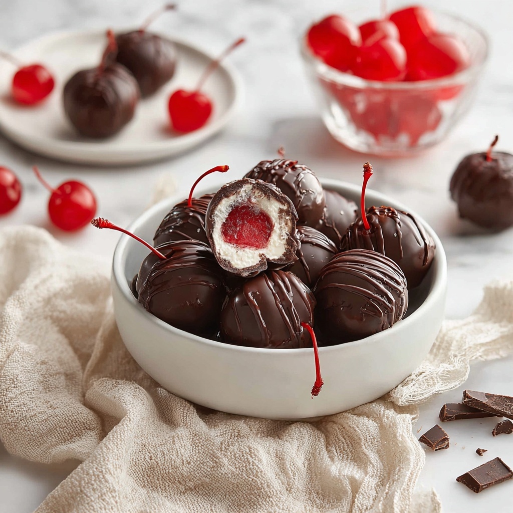 Chocolate Covered Cherries Recipe - Recipe Image