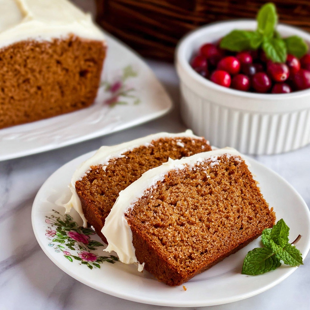 Starbucks Gingerbread Loaf Recipe - Recipe Image