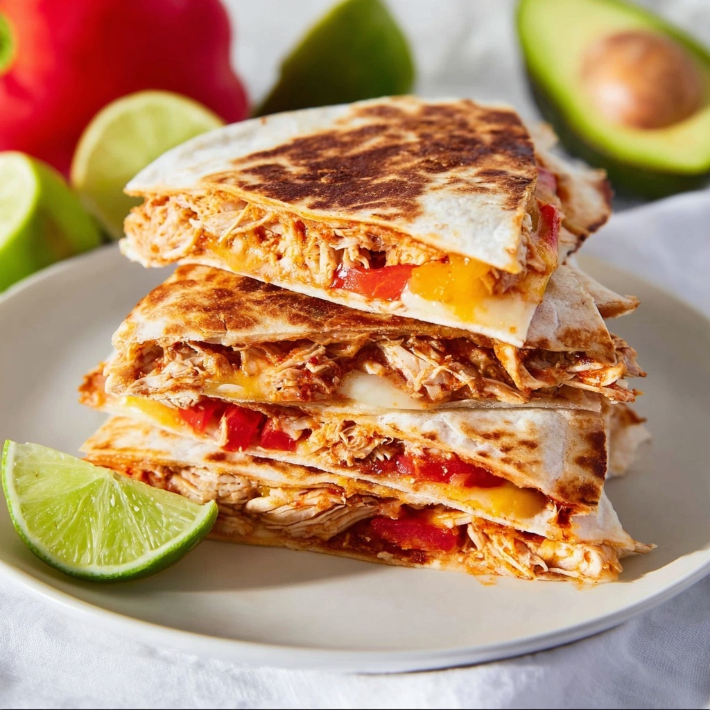 BBQ Chicken Quesadilla Recipe - Recipe Image