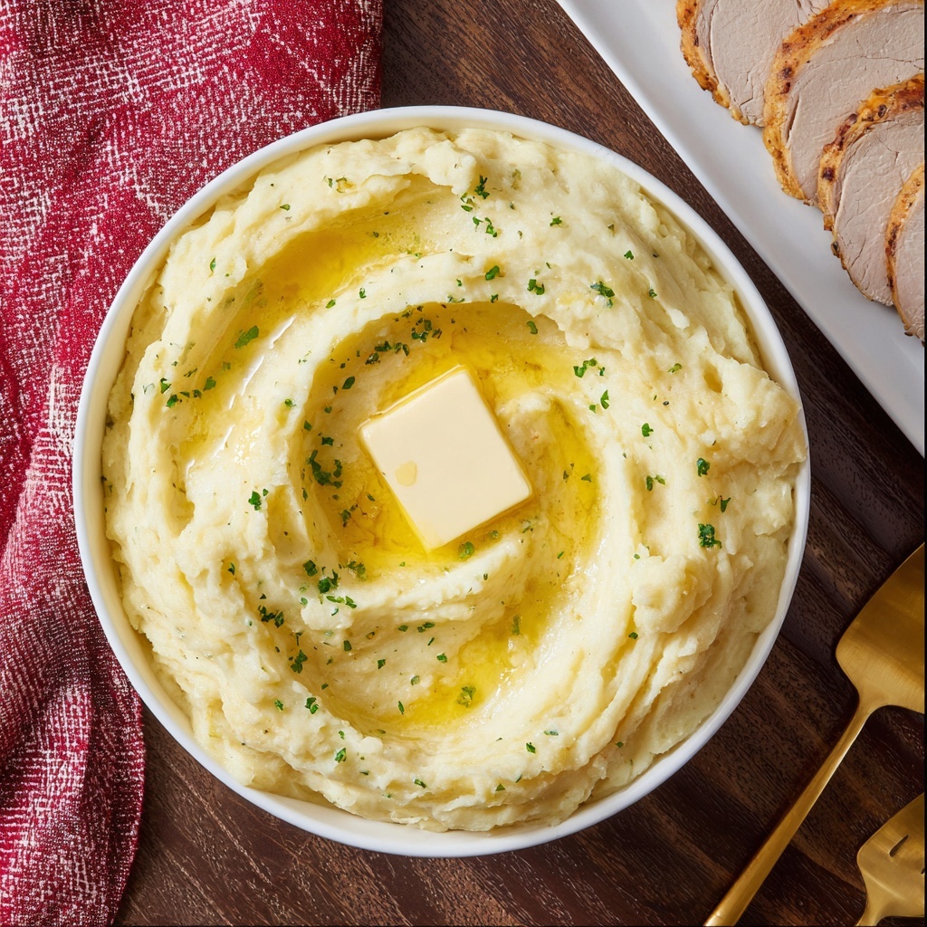 Creamy Rosemary Mashed Potatoes Recipe - Recipe Image